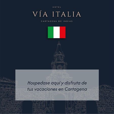 Отель Casa Via Italia Картахена Экстерьер фото