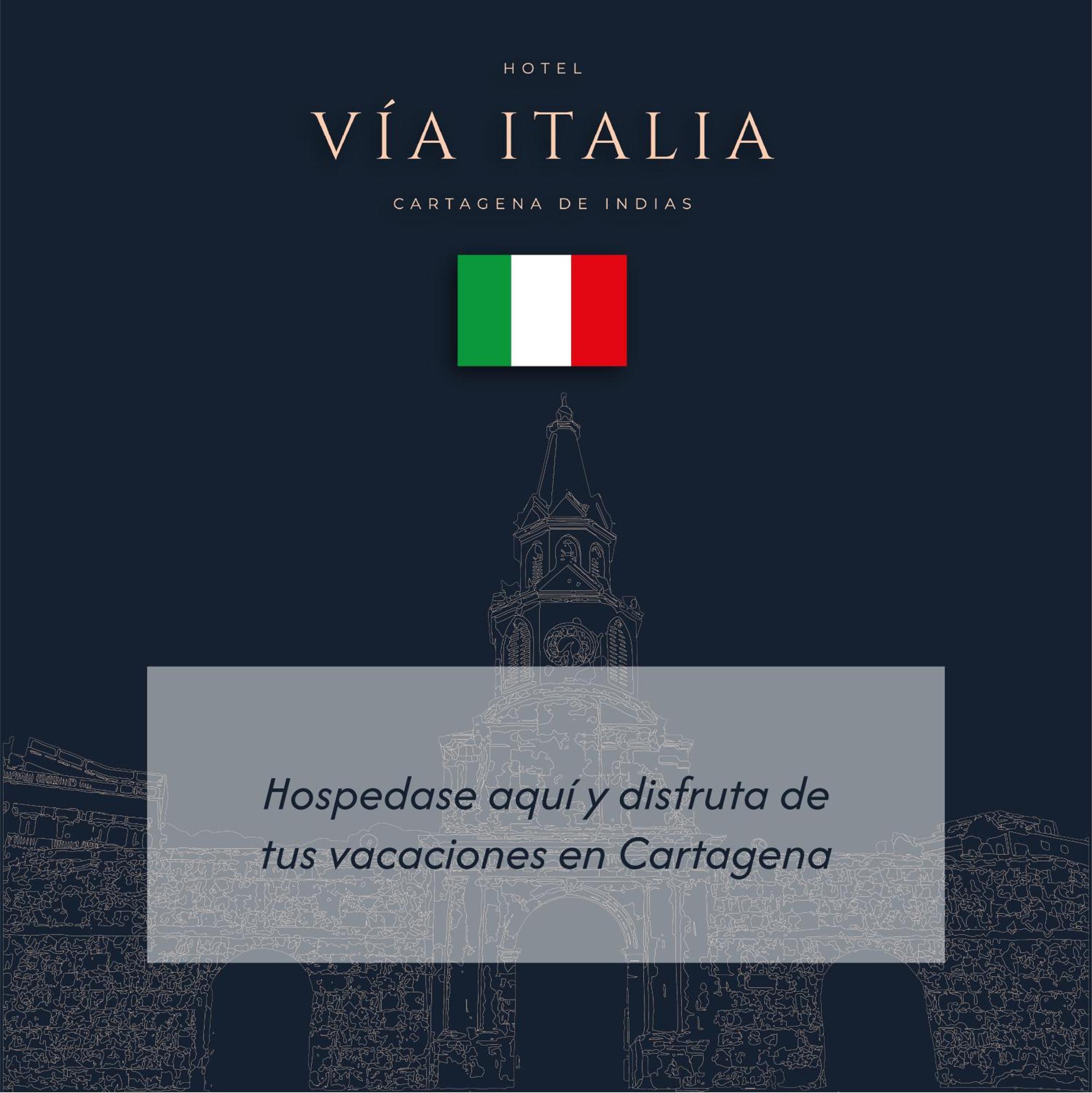 Отель Casa Via Italia Картахена Экстерьер фото
